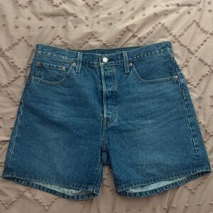 Levi's Button-up Jean Shorts